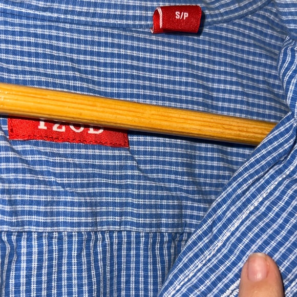 Blue & White Checkered Shirt - Picture 2 of 3